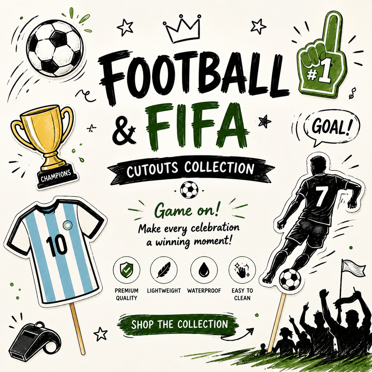 Football & FIFA Cutouts Collection
