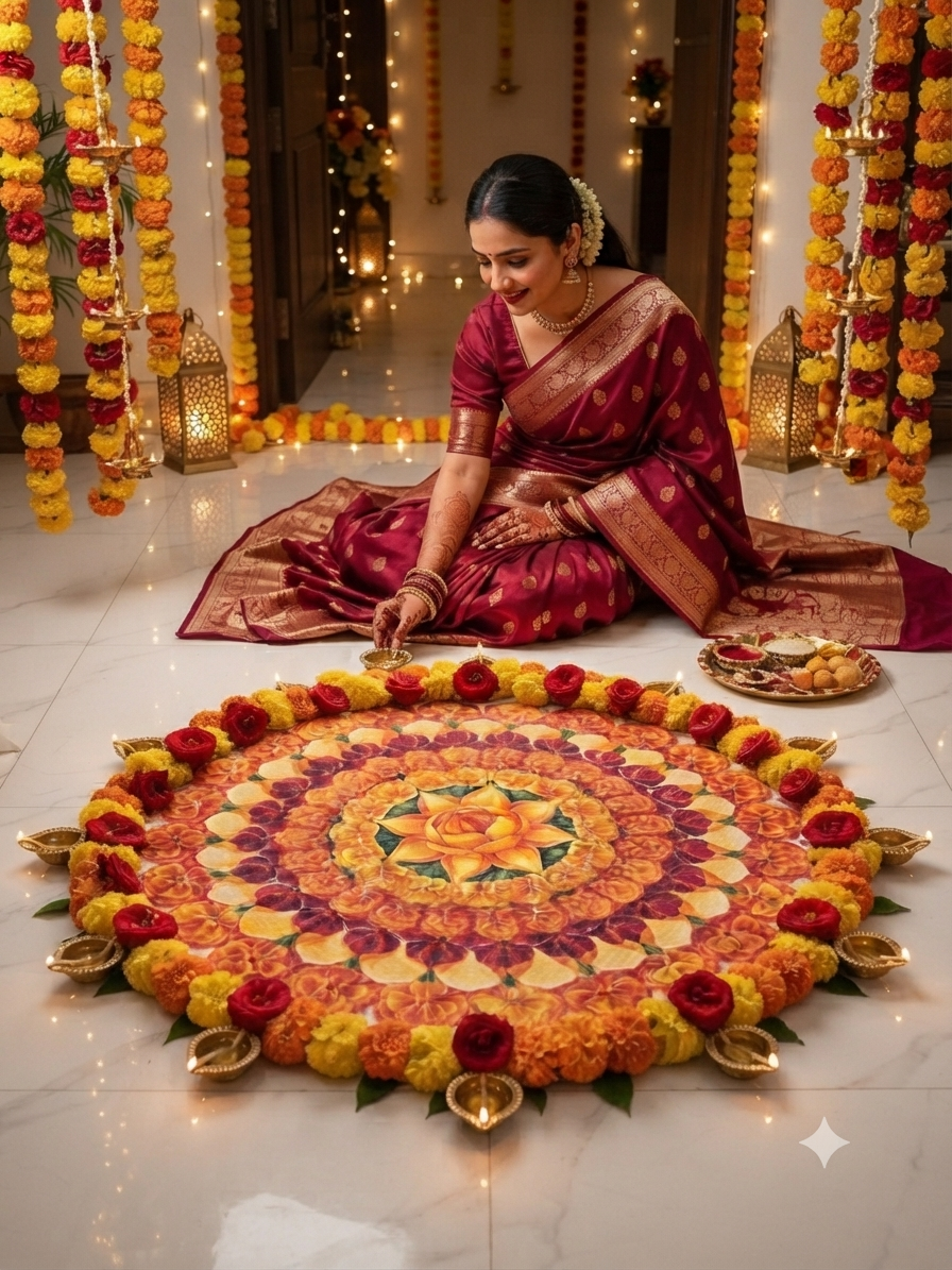 The Royal Rangoli Collection