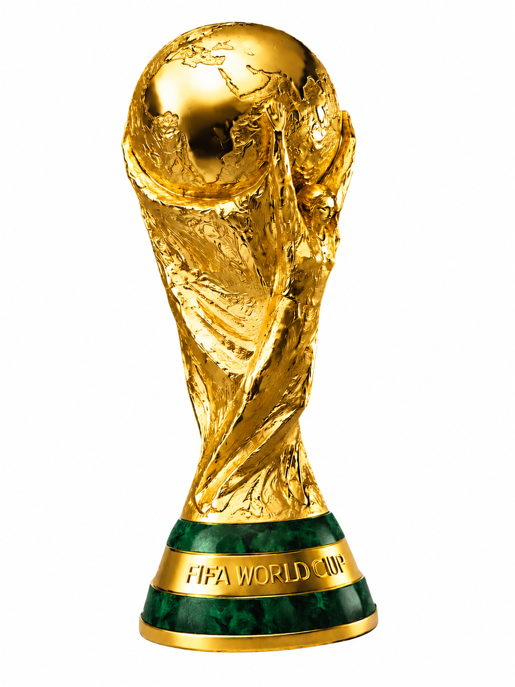 Trophy Bubble Guard Sheet 7 x 17 Inch – World Cup Soccer Trophy Cutout – Football Trophy Decoration for Sports Events, Parties & Displays