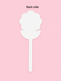 Monochrome floral  Bubble Guard sheet cutouts