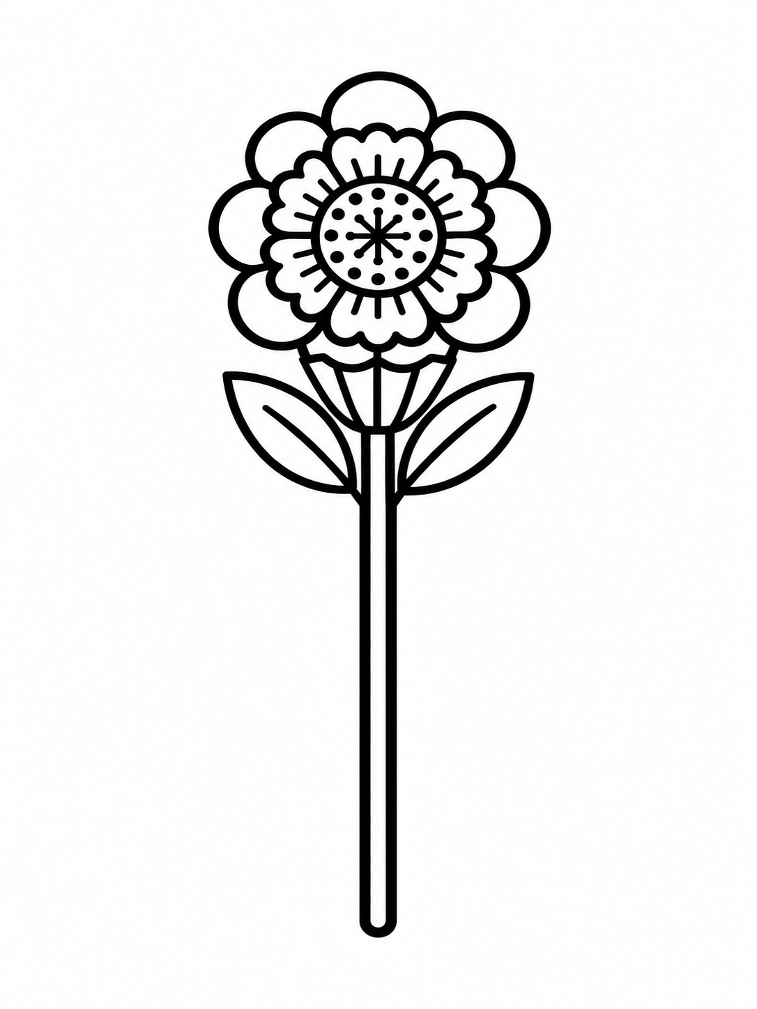 Flower Bubble Guard Sheet Cutout – Decorative Floral Die-Cut Shape for DIY Crafts, Scrapbooking, School Projects, Art & Creative Decorations