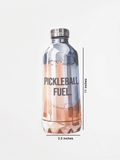 Premium Pickleball Theme Bubble Guard Sheet Cutouts |  Party Decor/ "Pickle Ball fuel "water bottle Shaped cutout