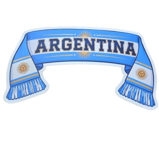 Premium Bubble Guard Sheet Cutouts Argentina Football Photo Booth Props - Premium Bubble Guard Sheet CutouTS for World Cup & Sports Fan Party Decorations