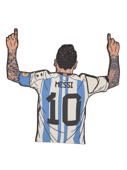 World Cup Argentina  Bubble Guard Sheet Cutout / Football World Cup Celebration & Jersey Wall Decor