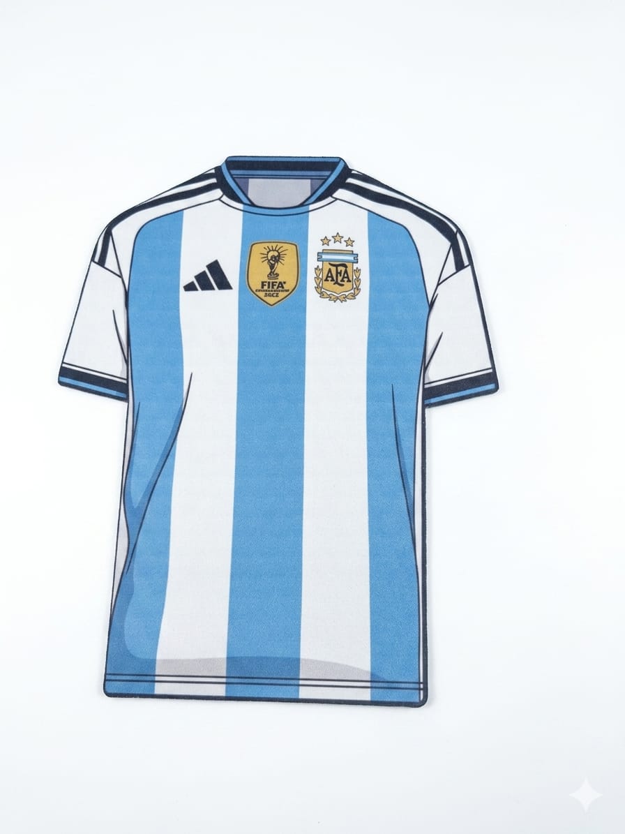 World Cup Argentina  Bubble Guard Sheet Cutout / Football World Cup Celebration & Jersey Wall Decor
