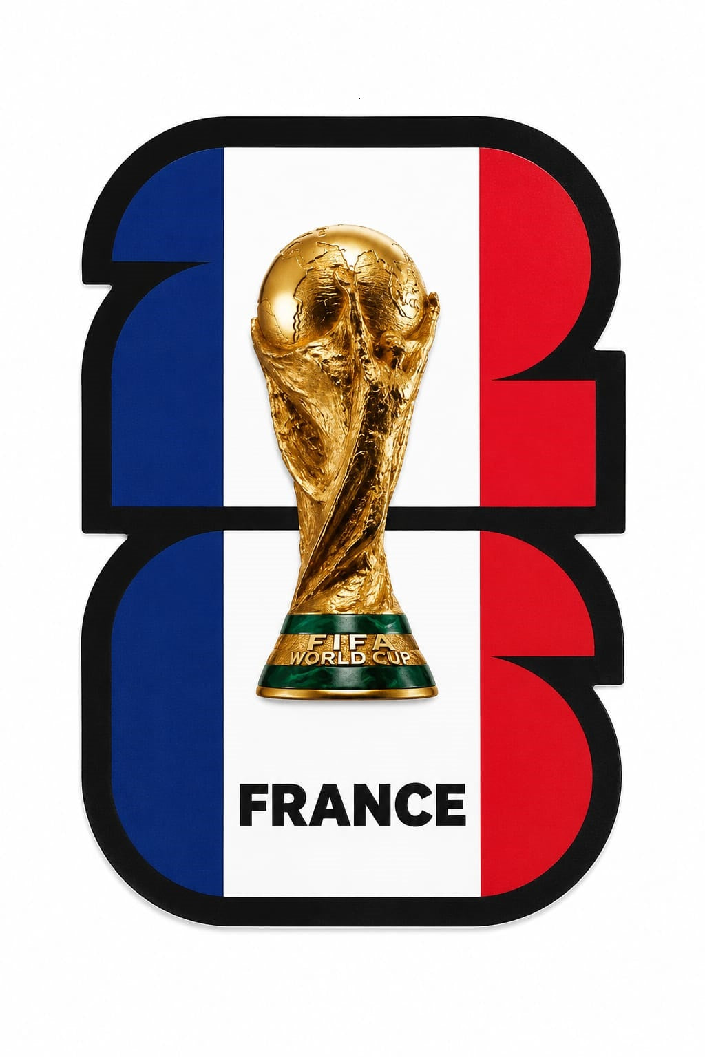 World Cup Country Cutout Bubble Guard Sheet 8 x 11.5 Inch – Spain, France, Argentina, Portugal & Brazil Flag Design – World Cup Football Soccer Theme Decorative Sheet