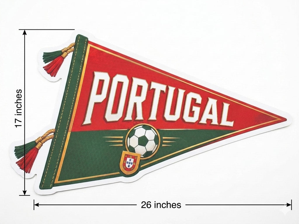 Portugal National Football Team Photo Booth Props – 10-Piece Handheld Fan Sign Set for Match Day & World Cup Parties/Football  celebration
