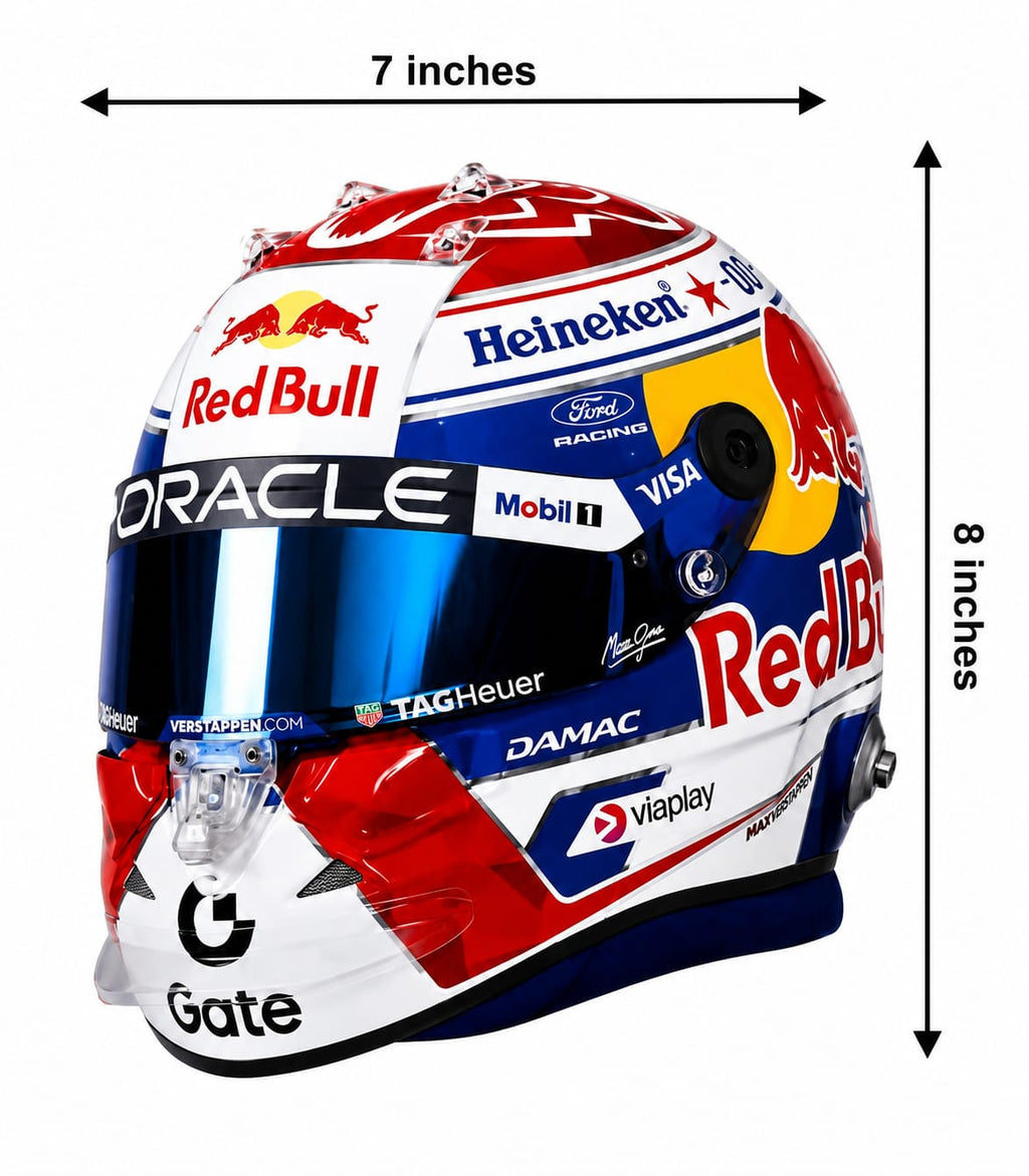 Formula Racing Bubble Guard Sheet Cutout Set | Driver, Helmet, Race Car & VER Sign | Waterproof Wall Decoration for Bedroom, Garage & Racing Theme Party