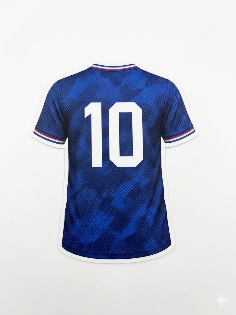 France National Football Team Party Photo Booth Props -  France Soccer Theme Cutouts with Wooden Sticks for World Sports Celebrations/France Football Photo Booth Props - Bubble Guard Sheet Cutout  World Cup, Euro & Sports Party Decorations