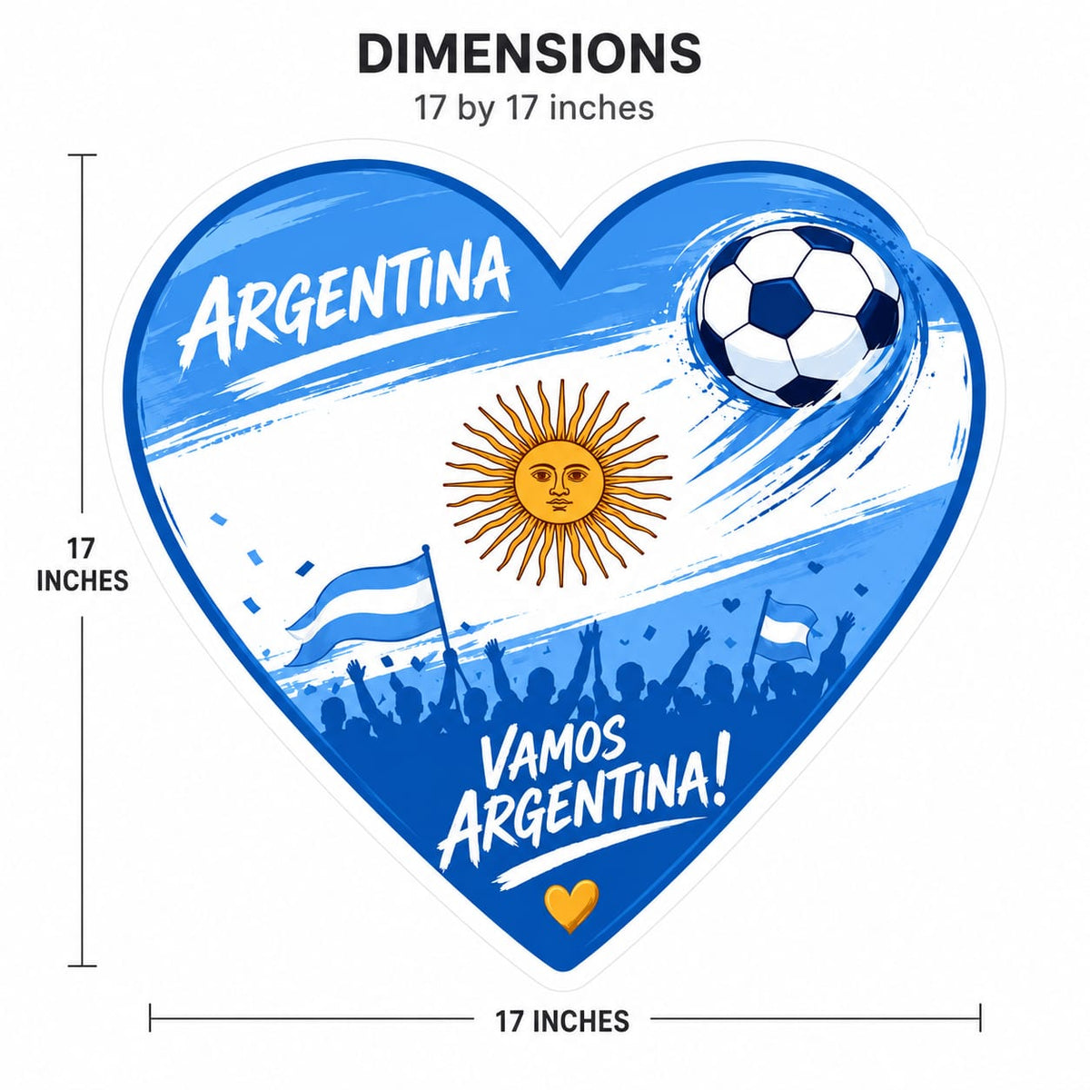 Premium Bubble Guard Sheet Cutouts Argentina Football Photo Booth Props - Premium Bubble Guard Sheet CutouTS for World Cup & Sports Fan Party Decorations