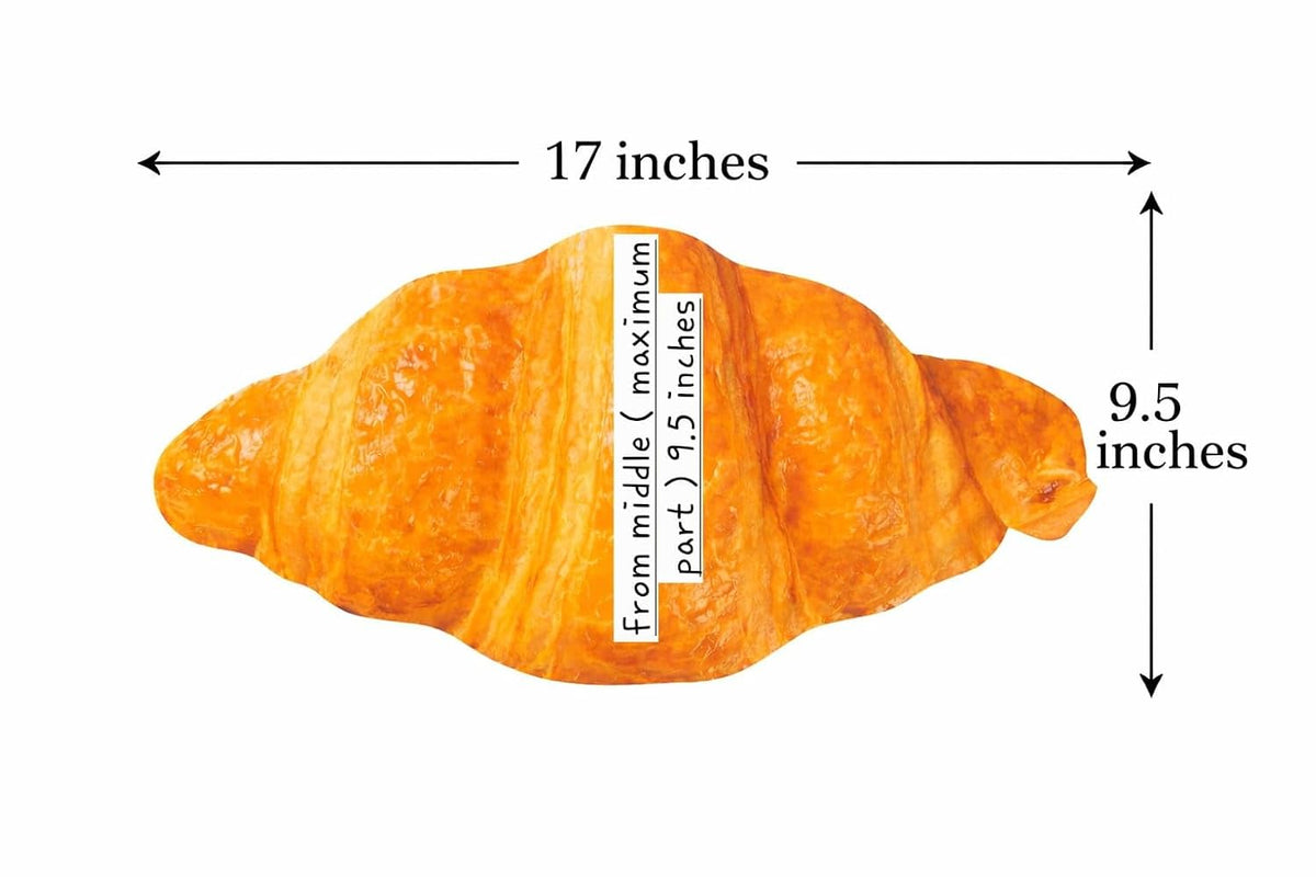 Croissant Shaped Table Mat – Waterproof Bubble Guard Placemat for Dining Table, Kitchen & Cafe Decor