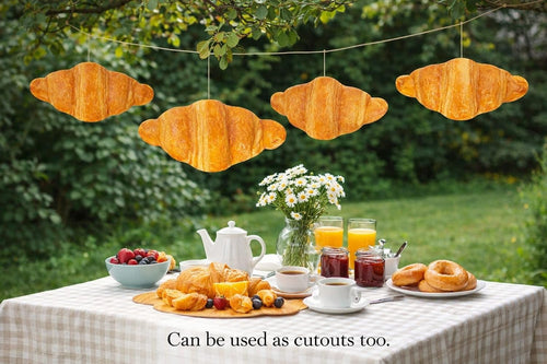 Croissant Shaped Table Mat – Waterproof Bubble Guard Placemat for Dining Table, Kitchen & Cafe Decor