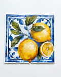 Lemon Bubble Guard Placemat Set | Waterproof Dining Table Mats | Decorative Kitchen Table  Mats